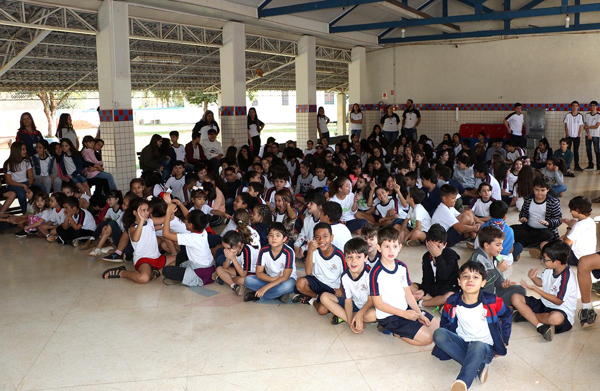 Meio Ambiente realiza palestra e apresentação teatral na Escola Salesiano – Dom Bosco